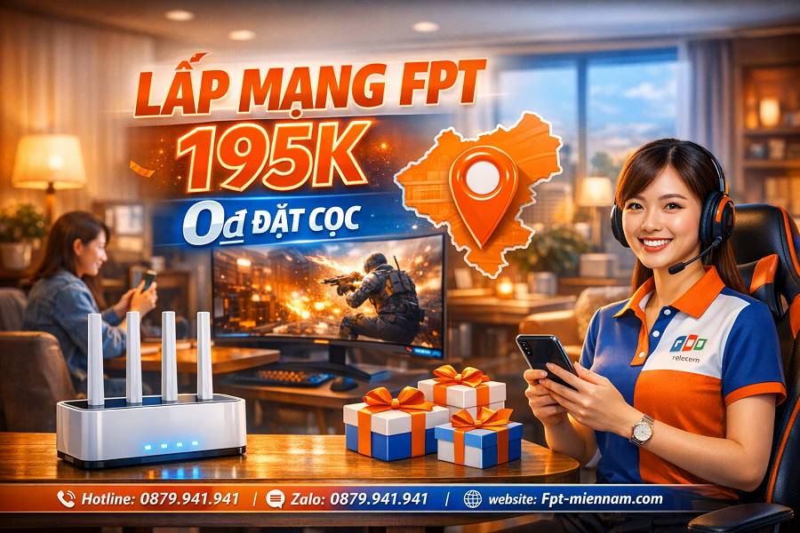 Lắp Internet FPT Phường Quy Nhơn Đông Giá Rẻ – Ưu Đãi Mới Nhất