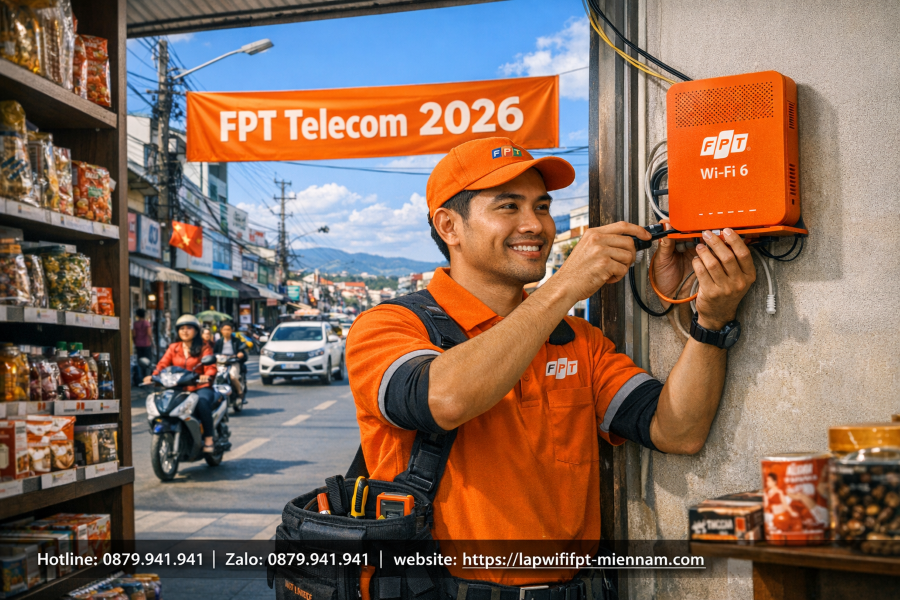 Cáp quang FPT thị trấn Liên Nghĩa: Giá rẻ, tốc độ cực mạnh