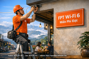 Cáp quang FPT thị trấn Lộc Thắng: Ưu đãi phí lắp đặt cực hời