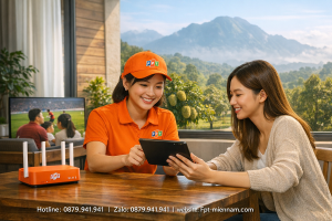 Cáp quang FPT thị trấn Ma Đa Guôi: Dịch vụ hỗ trợ đăng ký tận phòng tiện lợi