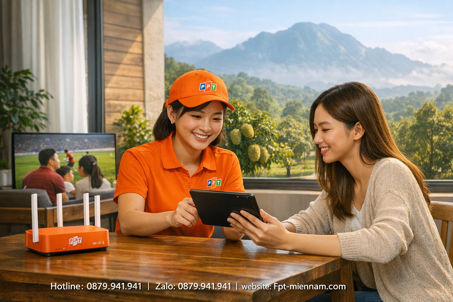 Cáp quang FPT thị trấn Ma Đa Guôi: Dịch vụ hỗ trợ đăng ký tận phòng tiện lợi