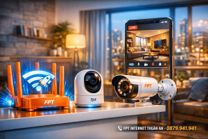 Combo internet + camera FPT Thuận An giá tốt: Giải pháp an ninh thông minh