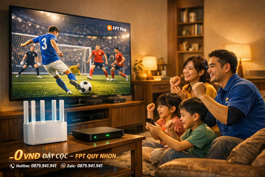 Combo Internet + Truyền Hình FPT Phường Quy Nhơn: Giải Trí Đỉnh Cao, Giá Siêu Rẻ