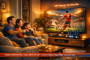 Combo Internet + Truyền Hình FPT Tân Đông Hiệp: Giải Trí Không Giới Hạn