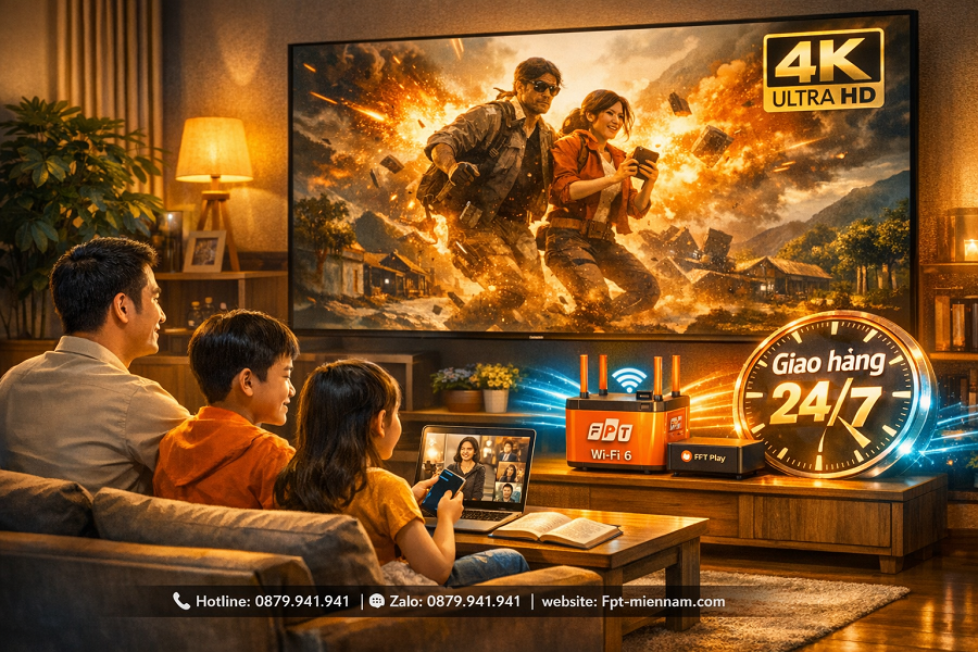 Combo truyền hình FPT tại Phú Giáo: Giải pháp giải trí hoàn hảo cho mọi nhà
