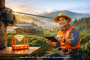 Đăng ký cáp quang FPT xã Phú Hội, Đức Trọng: Tốc độ bứt phá cho nhà nông