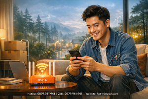 Đăng ký FPT tại phường B'Lao, Bảo Lộc trực tuyến: Tiết kiệm thời gian, tối đa ưu đãi