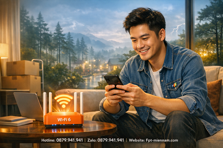 Đăng ký FPT tại phường B'Lao, Bảo Lộc trực tuyến: Tiết kiệm thời gian, tối đa ưu đãi