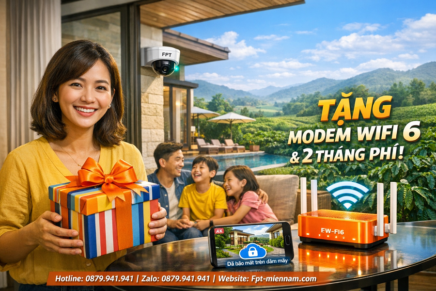 Đăng ký FPT xã Gia Lâm, Lâm Hà: Nhận quà tặng hấp dẫn tháng này