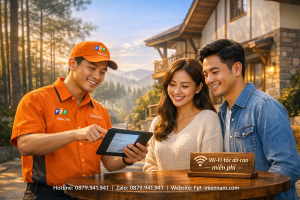 Đăng ký Internet FPT Đà Lạt: Tiện lợi, nhanh chóng, thủ tục 0đ