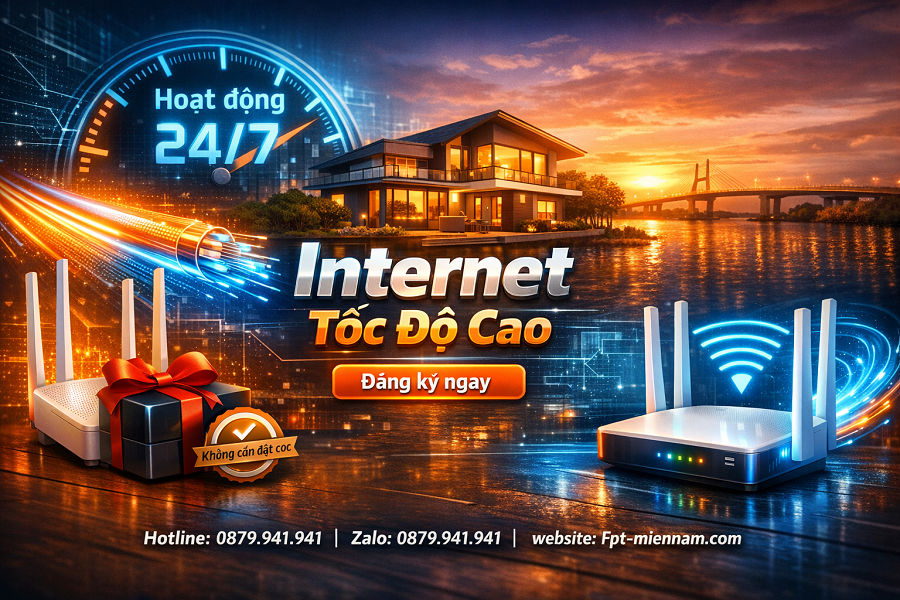 Đăng Ký Internet FPT Năm Căn Nhanh: Thủ Tục Đơn Giản, Có Mạng Ngay