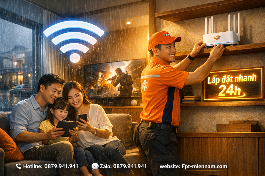 Đăng Ký Internet FPT Nhanh Tại Quy Nhơn Đông: Có Mạng Ngay Trong Ngày