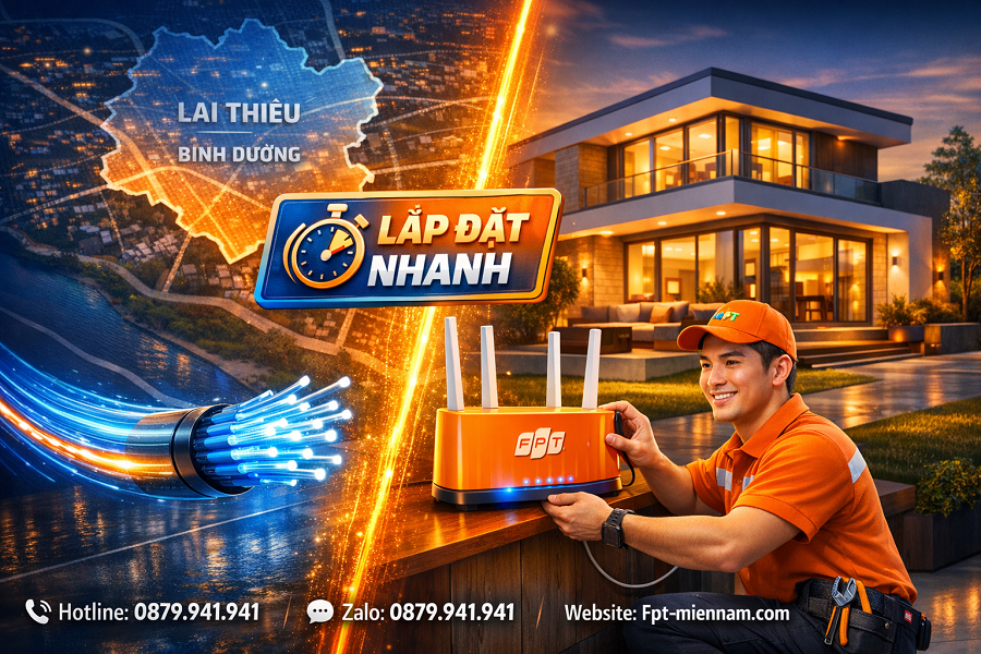 Đăng ký Internet FPT Thuận Giao nhanh trong ngày: Giải pháp mạng siêu tốc