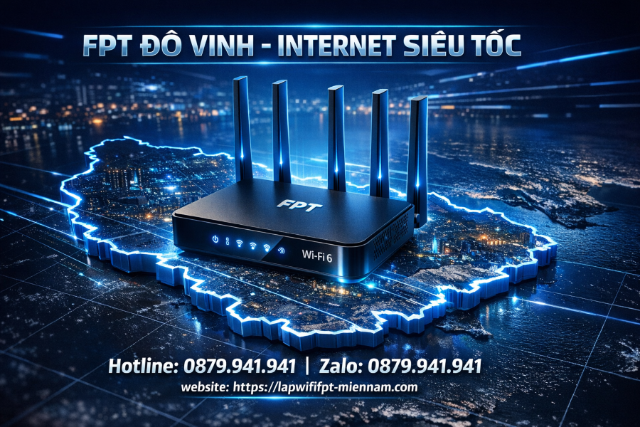 Đăng Ký Lắp Internet FPT Đô Vinh – Nhận Ưu Đãi Khủng Năm 2026