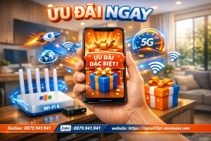 Đăng ký wifi FPT nhận ưu đãi ngay – Cơ hội sở hữu internet tốc độ cao giá rẻ