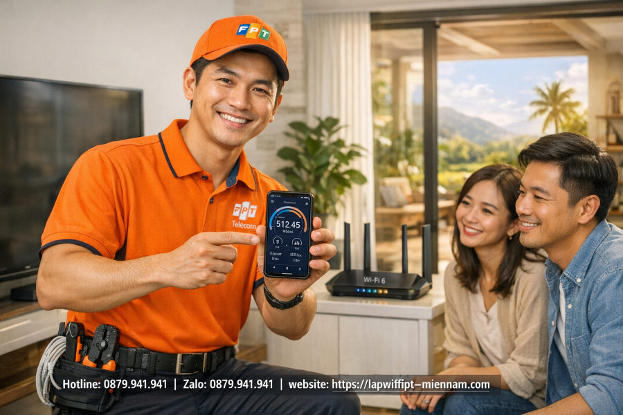 Đăng Ký Wifi FPT Phước Hữu: Triển Khai Nhanh Trong Ngày, Ưu Đãi Khủng