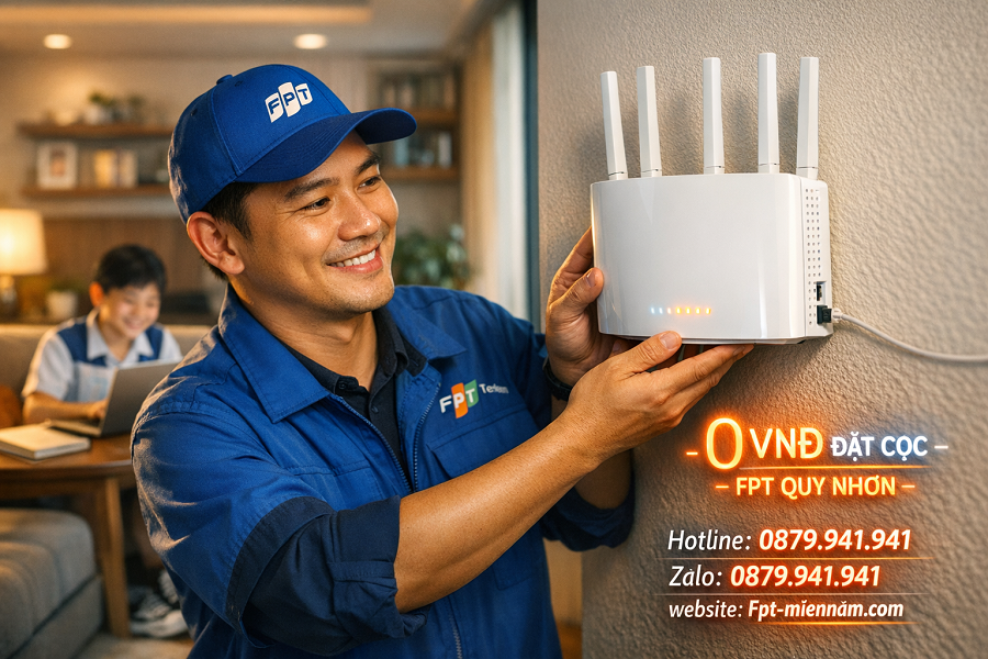 Đăng Ký Wifi FPT Phường Quy Nhơn Không Cần Đặt Cọc – Ưu Đãi Cực Khủng