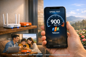Đánh giá thực tế chất lượng mạng FPT tại khu vực Đức Trọng, Lâm Đồng