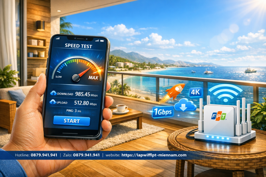 Đánh giá thực tế: Mạng FPT tại Đông Hải Ninh Thuận có ổn định?