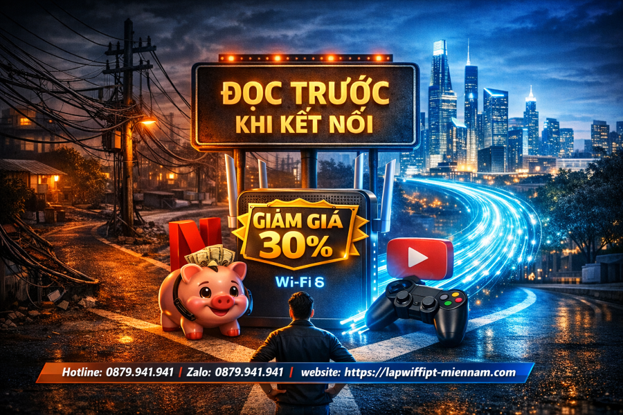 Đừng lắp mạng internet nếu chưa đọc bài này!