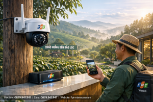 FPT Camera tại Bảo Lộc: Trông nom vườn tược từ xa, an tâm tuyệt đối
