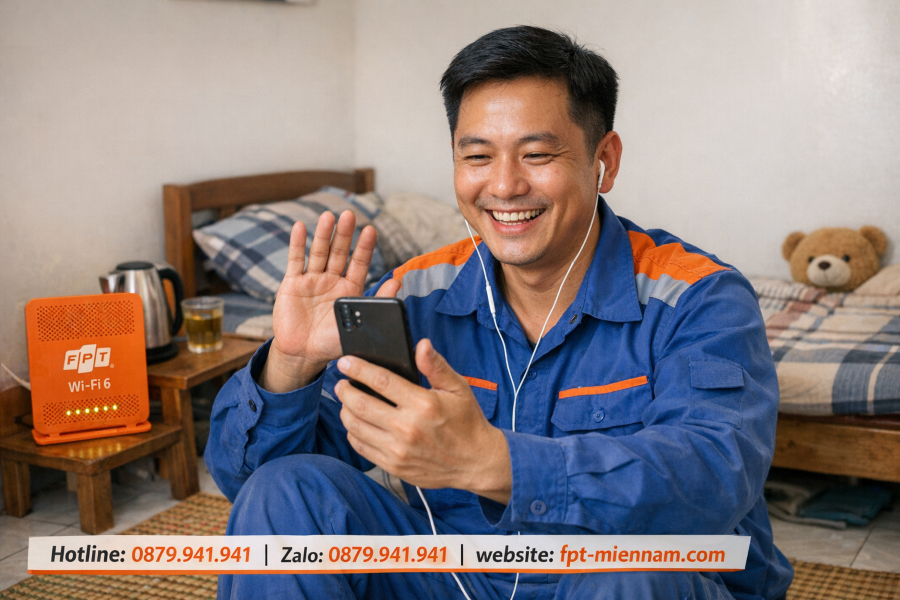 FPT Phước Long: Ưu Đãi Lắp Mạng Cực Lớn Cho Công Nhân & Người Lao Động