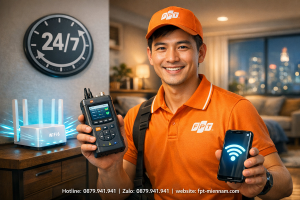 FPT Phường Chánh Hưng Hỗ Trợ Kỹ Thuật 24/7: Tận Tâm – Chuyên Nghiệp – Siêu Tốc