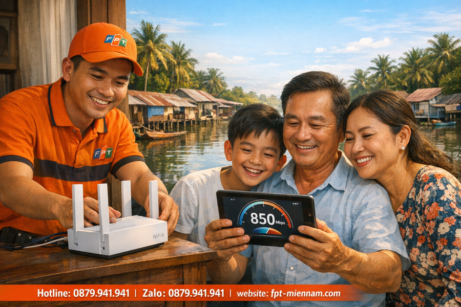 FPT Vĩnh Lợi Khuyến Mãi Lắp Mạng Cho Xã Long Thạnh: Siêu Tốc & Tiết Kiệm