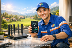 FPT xã Vĩnh Bình: Hạ tầng mới, tốc độ vượt trội