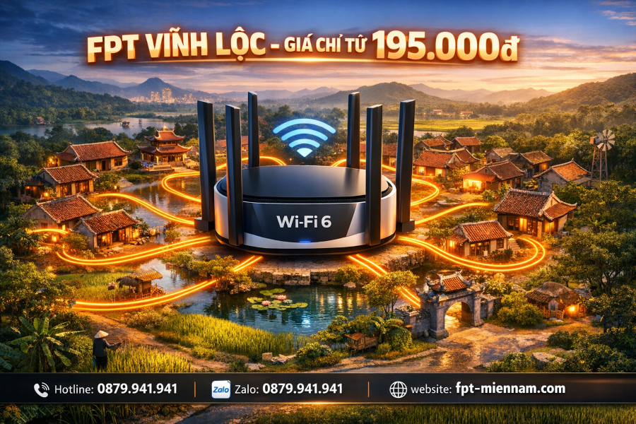 FPT Xã Vĩnh Lộc: Cập Nhật Bảng Giá Internet Mới Nhất