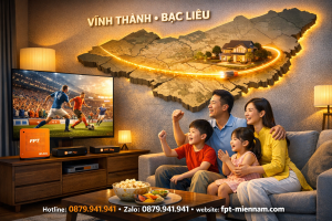 FPT Xã Vĩnh Thanh: Khuyến Mãi Lắp Đặt Combo Internet + TV Mới Nhất
