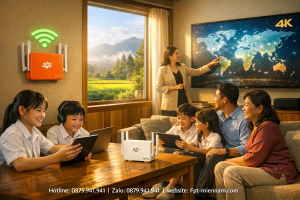 Giải pháp internet FPT: Chắp cánh ước mơ cho trường học tại các huyện nghèo Lâm Đồng