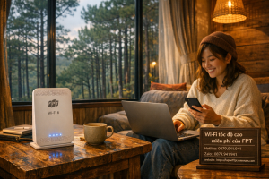 Giải pháp Internet FPT tốc độ cao cho Homestay và Khách sạn tại Đà Lạt