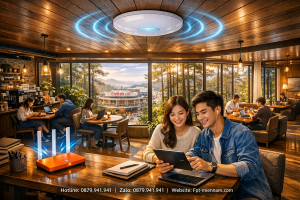 Giải pháp WiFi chuyên dụng cho quán cà phê tại Đà Lạt: Bí quyết giữ chân khách hàng