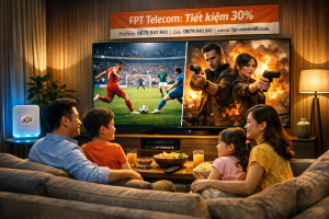 Gói cước Combo FPT tại Hòa Bình: Giải pháp tiết kiệm 30% chi phí cho gia đình