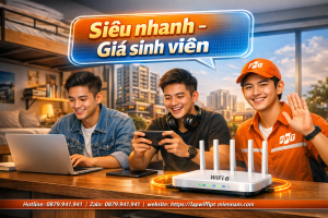 Gói Cước FPT An Phú Cho Sinh Viên: Tốc Độ Cao, Chi Phí Thấp