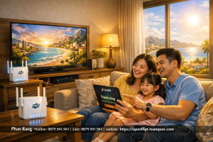 Gói Cước FPT Phan Rang Tốc Độ Cao Phù Hợp Cho Gia Đình