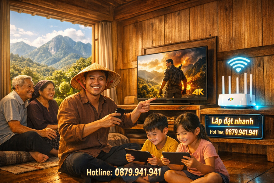 Gói Wifi FPT Khánh Sơn Cho Gia Đình – Kết Nối Yêu Thương, Giải Trí Đỉnh Cao