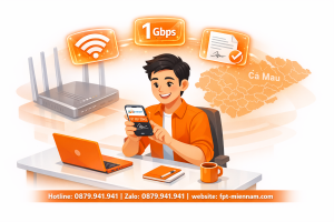Hướng dẫn đăng ký Internet FPT Cà Mau online nhanh nhất