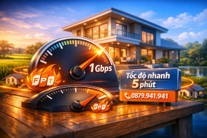 Hướng dẫn thủ tục nâng cấp gói cước FPT tại huyện Vĩnh Lợi