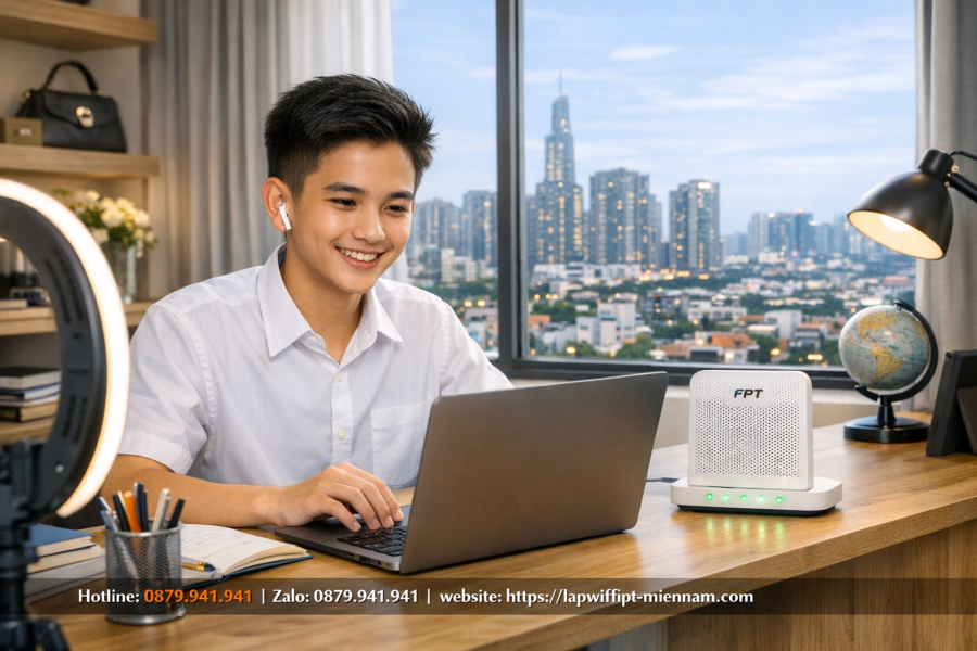 Internet FPT An Phú Học Online Có Lag Không? Giải Đáp Cho Phụ Huynh và Học Sinh