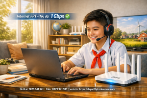 Internet FPT Đầm Dơi Tốc Độ Cao – Giải Pháp Hoàn Hảo Cho Học Online