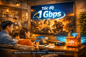 Internet FPT Phú Giáo cho doanh nghiệp nhỏ: Tốc độ vượt trội, kinh doanh bứt phá