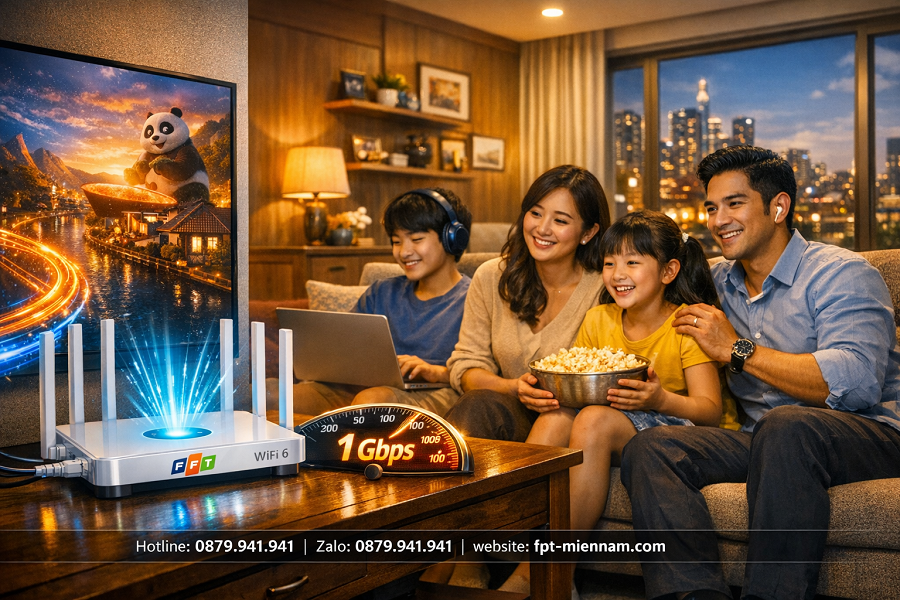 Internet FPT Phường Bình Đông Cho Gia Đình: Kết Nối Yêu Thương, Giải Trí Đỉnh Cao