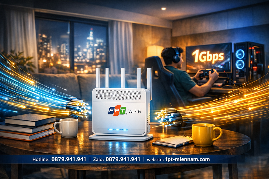 Internet FPT Phường Chánh Hưng Tốc Độ 1Gbps: Đỉnh Cao Công Nghệ Cáp Quang