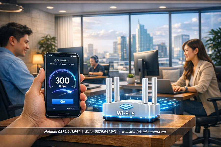 Internet FPT Phường Tân Hưng Cho Văn Phòng: Kết Nối Chuyên Nghiệp, Vận Hành Mượt Mà