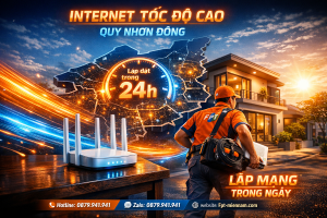 Internet FPT Tốc Độ Cao Quy Nhơn Đông: Trải Nghiệm Mạng Siêu Thực