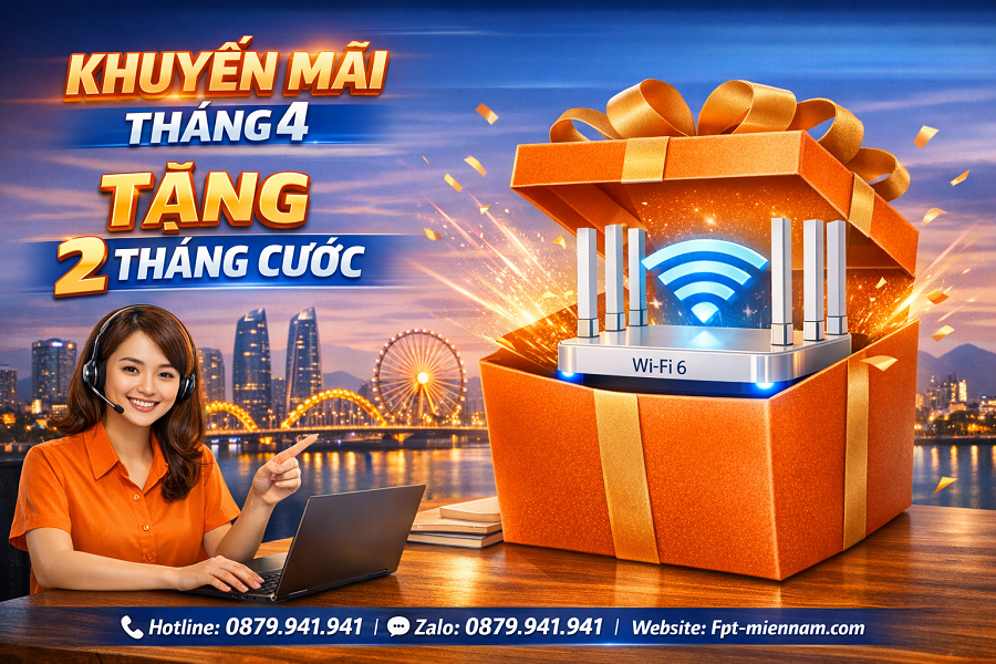 Khuyến Mãi Lắp Wifi FPT Hải Châu Tháng Này – Ưu Đãi Cực Khủng
