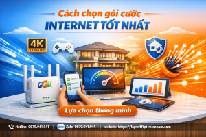 Kinh Nghiệm Chọn Gói Mạng FPT Đô Vinh – Đúng Nhu Cầu, Tiết Kiệm Chi Phí