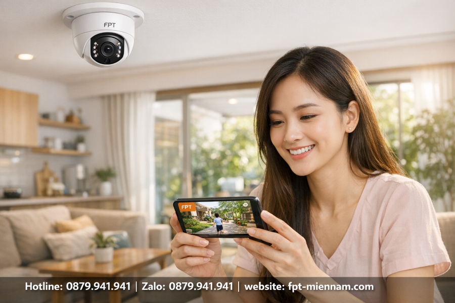 Lắp Đặt FPT Camera SE Cho Hộ Gia Đình Tại Phước Long: An Tâm Tuyệt Đối